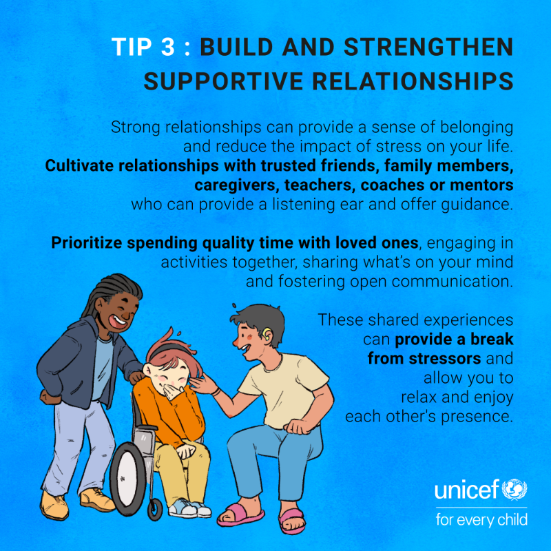 UNICEFIndia's tweet photo. Feeling stressed while navigating the ups and downs of growing up? We got you. Check out these five techniques that can help you feel better.

#OnMyMind

Illustrations by 23-year-old Alex Haekal Abdurrahman from Indonesia.
Developed with the @zfoundation.