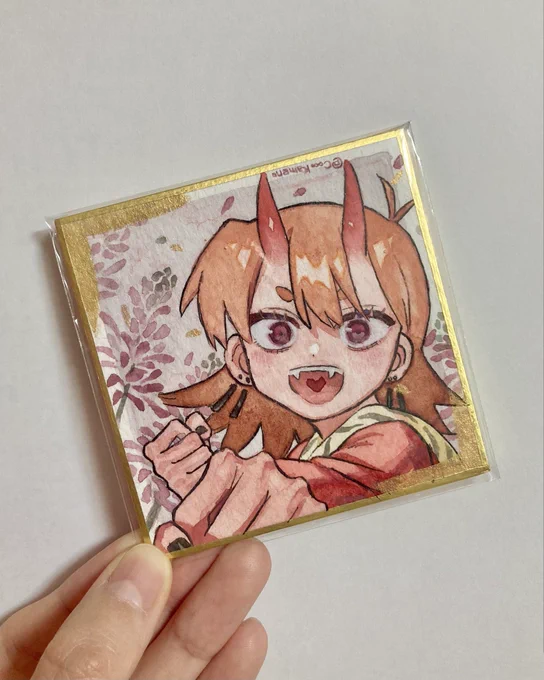 亀野甲さんの原画をお迎えしました!
ウラちゃん〜!😭🙏💕

我が家で大切に大切に飾らせていただきます! 