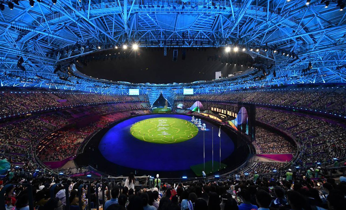 FM_Saidov's tweet photo. On behalf of @uzbekmfa, we extend our most sincere congratulations to all the #Uzbekistan team members who made a brilliant performance during the 19th Asian Games in Hangzhou, China. You have updated our own record and we are very proud of you. Thank you! Wish you even higher achievements!
***
Xitoyning Xanchjou shahrida boʻlib oʻtgan XIX Osiyo oʻyinlarida yuqori natija koʻrsatgan barcha Oʻzbekiston jamoasi aʼzolarini Tashqi ishlar vazirligi nomidan samimiy tabriklaymiz. Siz rekordimizni yangiladingiz va biz siz bilan faxrlanamiz. Barchangizga rahmat! Sizga kelgusi musobaqalarda bundan ham yuqori yutuqlar tilaymiz!