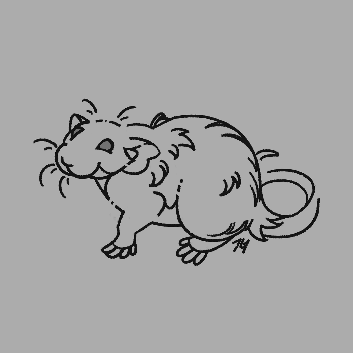 rattober day 7: fluffy rat

i really hate this one but i give up

#rattober #rattober2023 #beansrattober