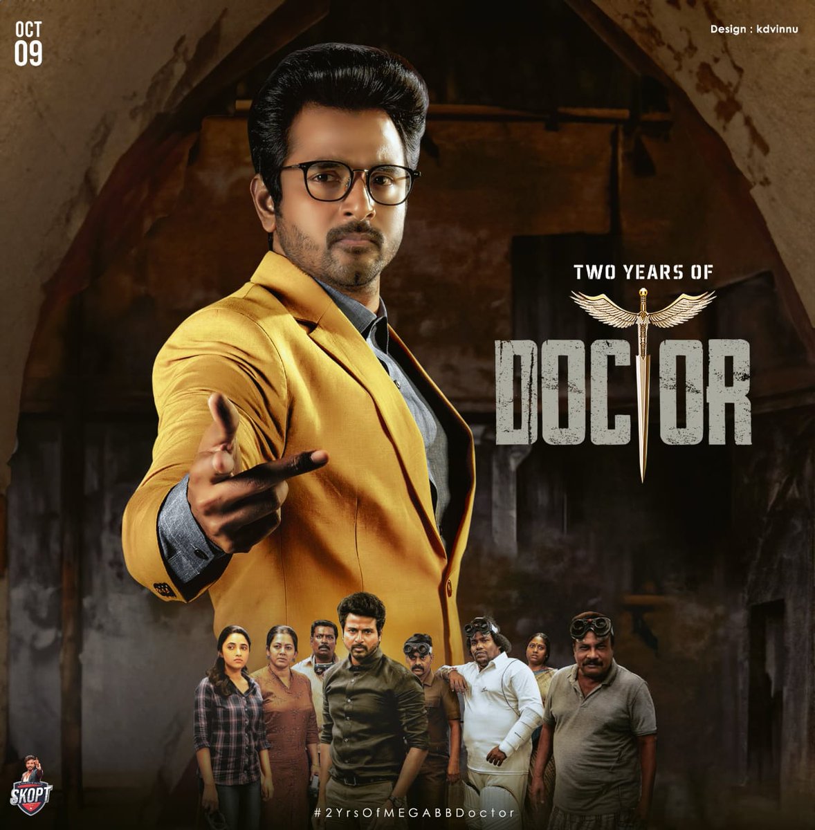 Cinetrendssk's tweet photo. It's been 2 years since the release of our #Prince @Siva_Kartikeyan anna's #MegaBlockBusterDOCTOR 🤩
First 100cr movie sk anna carrier 👍
#Ayalaan https://t.co/f9a9mPP955