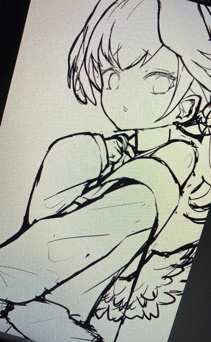描いてるコハル よきよきかもしれん