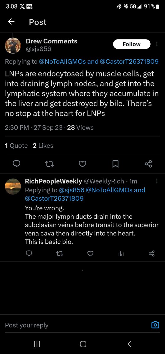 WeeklyRich's tweet photo. @sjs856 @JesslovesMJK How does lymph go from the axillary nodes to the liver before encountering the heart again Drew?
DeVry would fail you.
#DeVry https://t.co/gjO39jssRc
