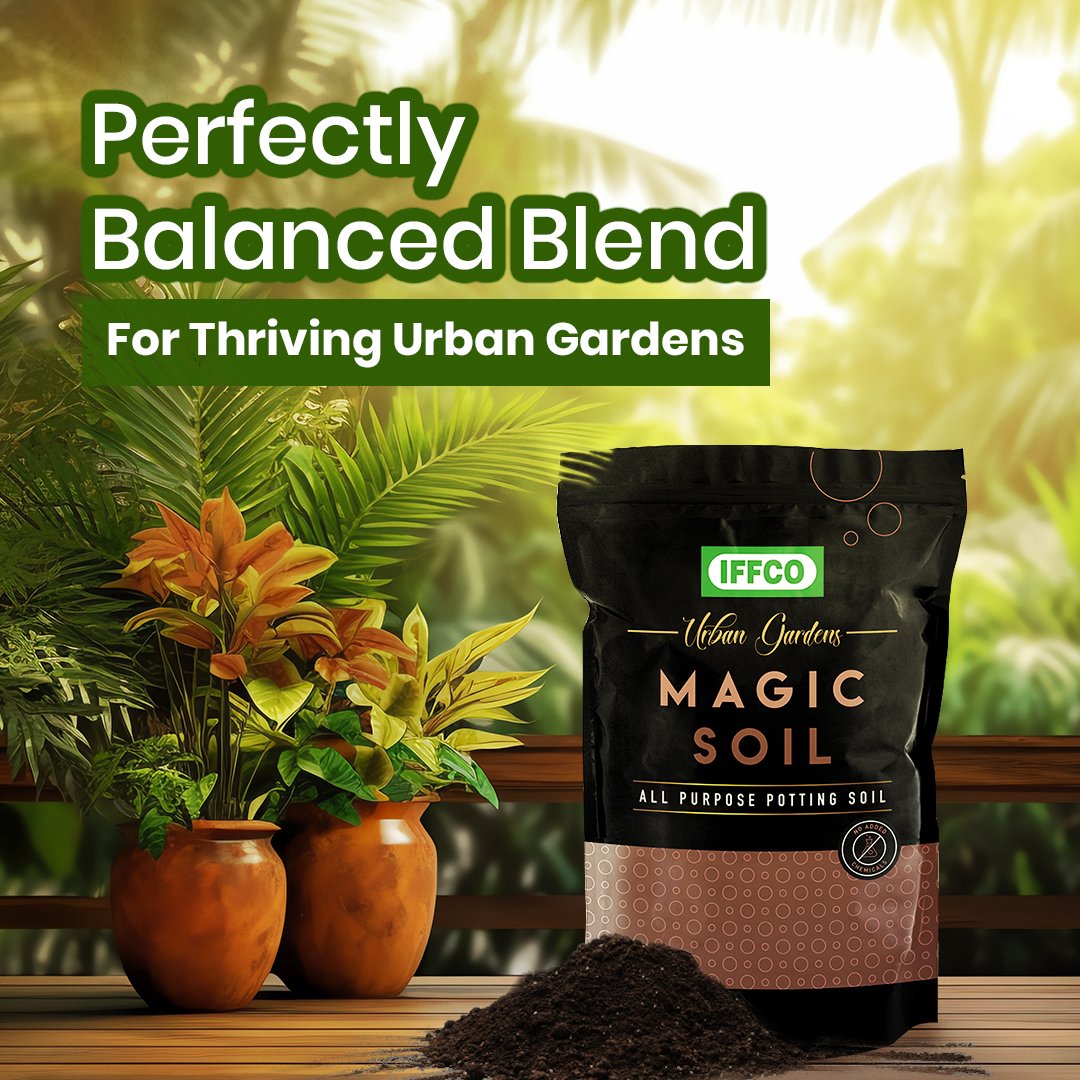 iffcourbangrdns's tweet photo. Unlock the Magic of Growth with Magic Soil!
#iffcourbangardens #iffco #magicsoil #soilprotection #Debate2023 https://t.co/ByRlqjHeBI