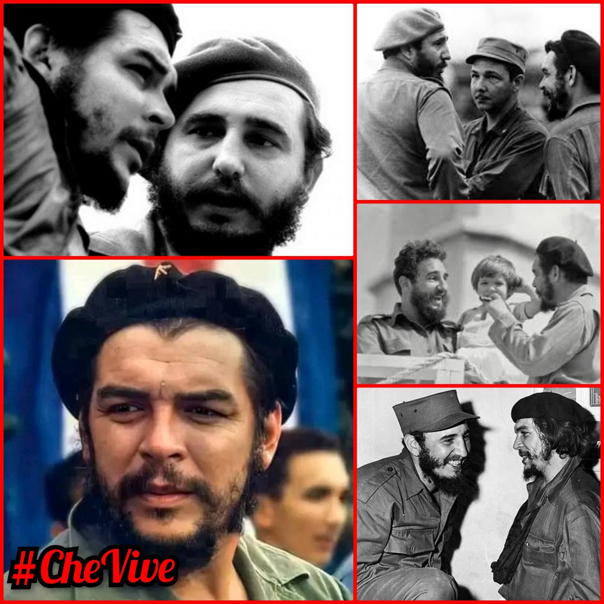 Fidel: “(…) así que cuando nos encontramos con el Che, ya era un revolucionario formado; además, un gran talento, una gran inteligencia, una gran capacidad teórica. (…) A todo eso se unían también condiciones humanas excepcionales
(..)
🇨🇺🇨🇺🇨🇺
#CheVive 
#UnidosXCuba
<a href="/minalcuba/">Ministerio de la Industria Alimentaria de Cuba</a>