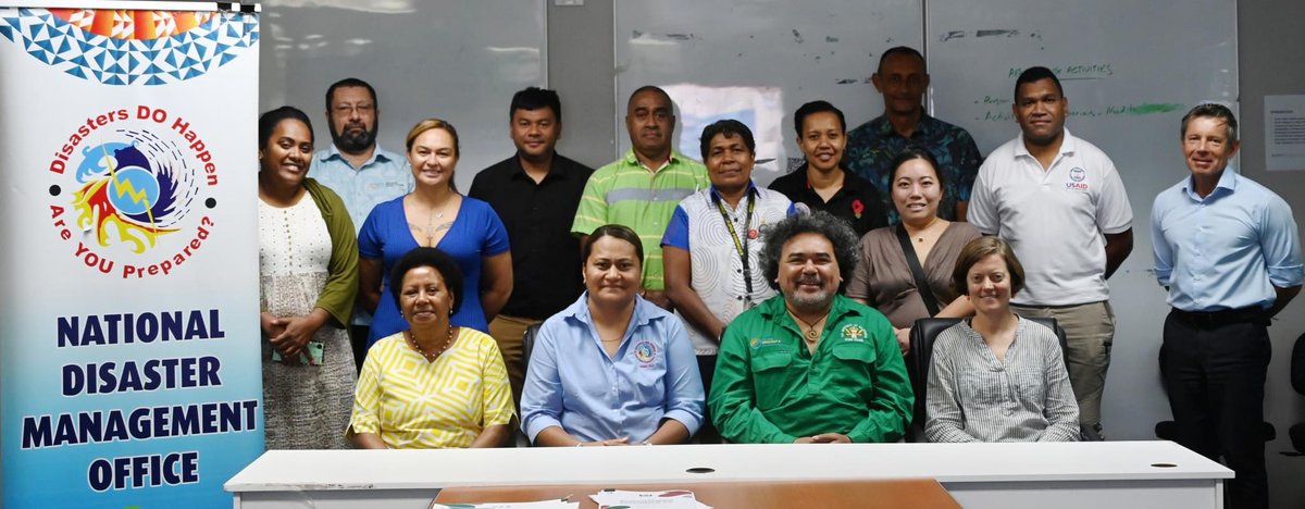 FijiNDRMO's tweet photo. Referees who will be evaluating the National Simulation Exercise at this year’s National Disaster Awareness Week (NDAW) were today reminded about the importance of the role they will play in the upcoming week.

🚨READ MORE⬇️

✅https://t.co/E8ymngfYHQ
 ✅https://t.co/6LsRDxLTAX https://t.co/AaDw2fM1SP