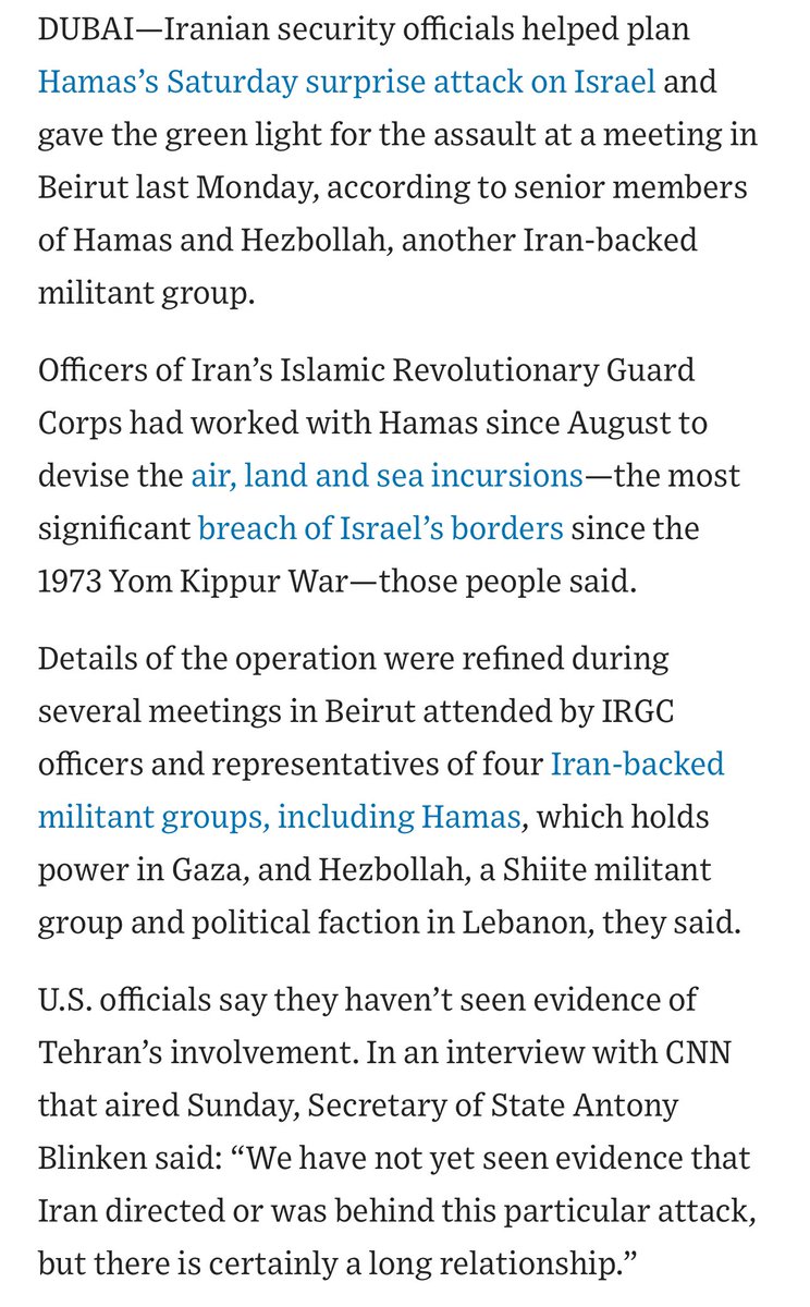 Mossad: We don’t know what’s happening

CIA: We don’t know if Iran was behind the attacks in Israel

WSJ: We spoke with our spy in Hezbollah leadership, four Quds generals, and the Grand Ayatollah’s personal kebab chef, and they all proudly confirmed that Iran masterminded this