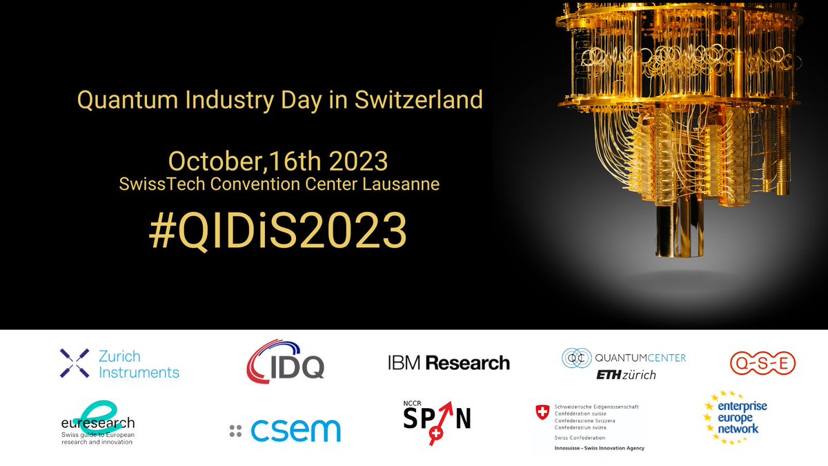 One week until #QIDiS 2023!

We’re looking forward to meeting you and discussing the latest developments in #QuantumTechnologies! Check out the agenda to plan your day and meet #quantum community: qidis23.b2match.io/agenda