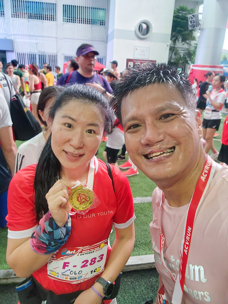 NinjaTooK's tweet photo. 🔴⚪️ ACVRUN 2023 พาให้มาพบกันอีก หลายคนห่างหายไปนาน ไม่ได้เจอกันเลย คิดถึงๆ 🥰 ดีใจที่ได้เจอกันนะครับ 📸 

#ACVRUN2023
#ACVRUN
#backtoouryouth
#tookkyrun https://t.co/QX7ng738gI