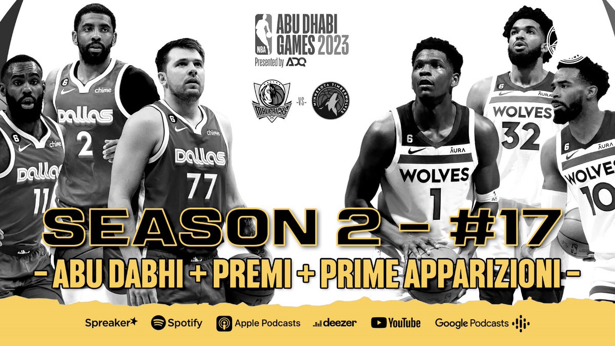 JulianCarax84's tweet photo. Si, è di nuovo #LunediDiMerda e la nuova puntata da #NbaPreseason di 3&Drink la trovate qui:
LINK SPOTIFY: https://t.co/Echx3tWsaf
LINK YOUTUBE:https://t.co/3t3keQIRLZ https://t.co/HREIfbqNuj