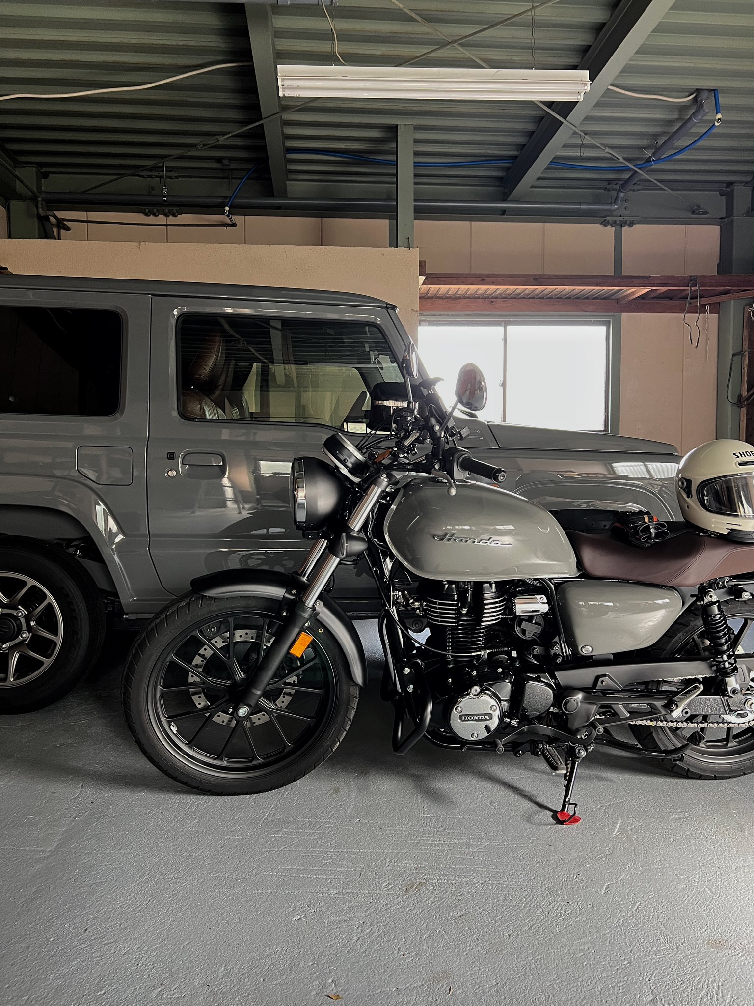 GB350/S アルミタンク風ステンレスコート塗装 GB350/S アルミタンク風ステンレスコート塗装