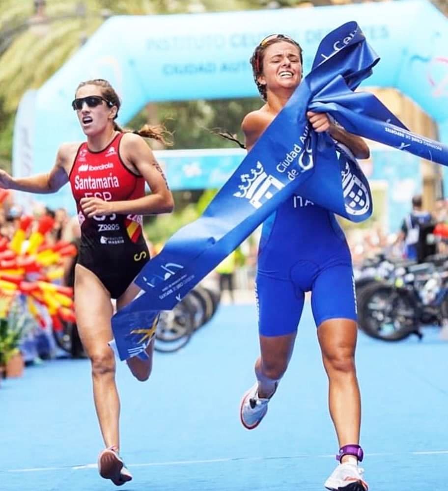 MIafisco's tweet photo. Élite Femminile Coppa Europea di Triathlon Ceuta e Campionato del Mediterraneo.

Beatrice Mallozzi N1 
https://t.co/JQTEDvAeo5 https://t.co/cbzbYUrLPw