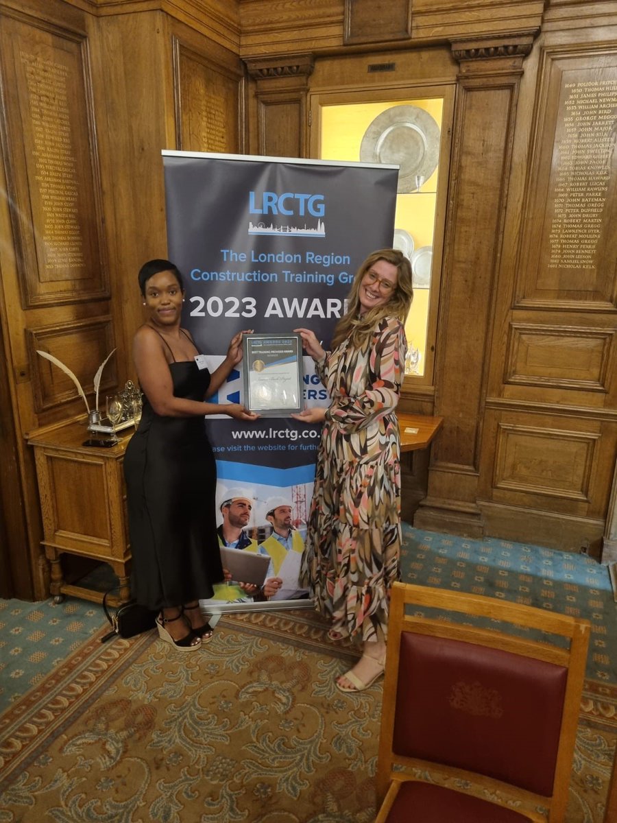 We are thrilled to have won ‘Best Training Provider’ at the London Region Construction Training Group Annual Awards in recognition of the high quality construction training we deliver in HMP's Brixton, Wandsworth, Isis, Pentonville and in the community.