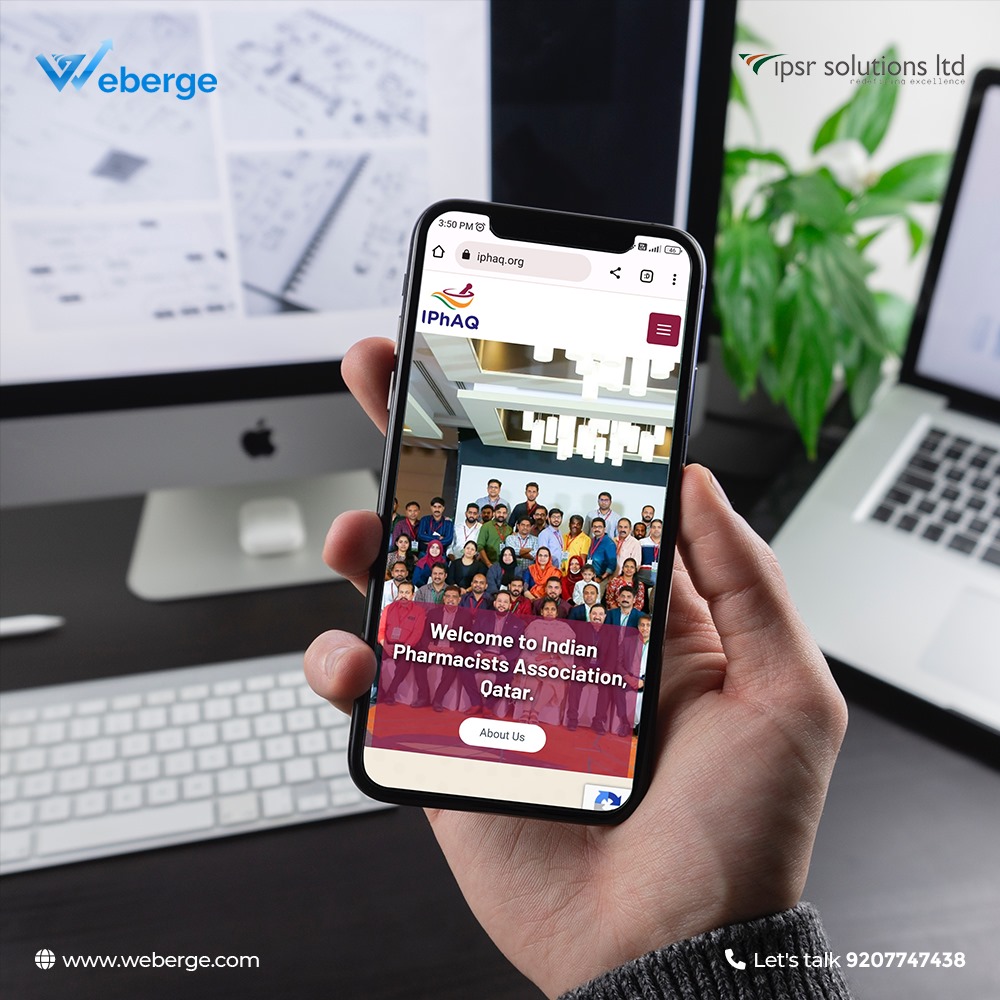 WebergeIndia's tweet photo. Yet another happy client! “𝗪𝗲𝗯𝗲𝗿𝗴𝗲”, 𝘁𝗵𝗲 𝘄𝗲𝗯 𝗱𝗶𝘃𝗶𝘀𝗶𝗼𝗻 𝗼𝗳 𝗜𝗣𝗦𝗥, has developed a stunning and user-friendly website for  𝗧𝗵𝗲 𝗜𝗻𝗱𝗶𝗮𝗻 𝗣𝗵𝗮𝗿𝗺𝗮𝗰𝗶𝘀𝘁𝘀 𝗔𝘀𝘀𝗼𝗰𝗶𝗮𝘁𝗶𝗼𝗻 𝗤𝗮𝘁𝗮𝗿 (𝗜𝗣𝗵𝗔𝗤)that is easy to navigate and offers a seamles https://t.co/9slpGgeSu9