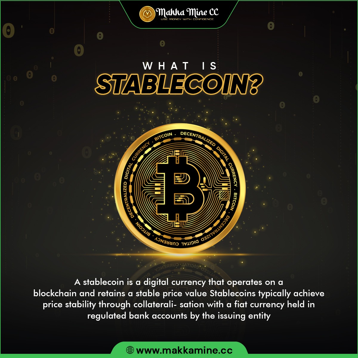 What Is Stable COIN??😌
.
INVEST NOW💸
.
🌐 makkamine.cc 🌐
.
#earning #makemoney #makemoneyonline #income #profit #moneymaker #passiveincome #earnmoney #cryptocurrency #investment #business #money #financejobs #makkamine
