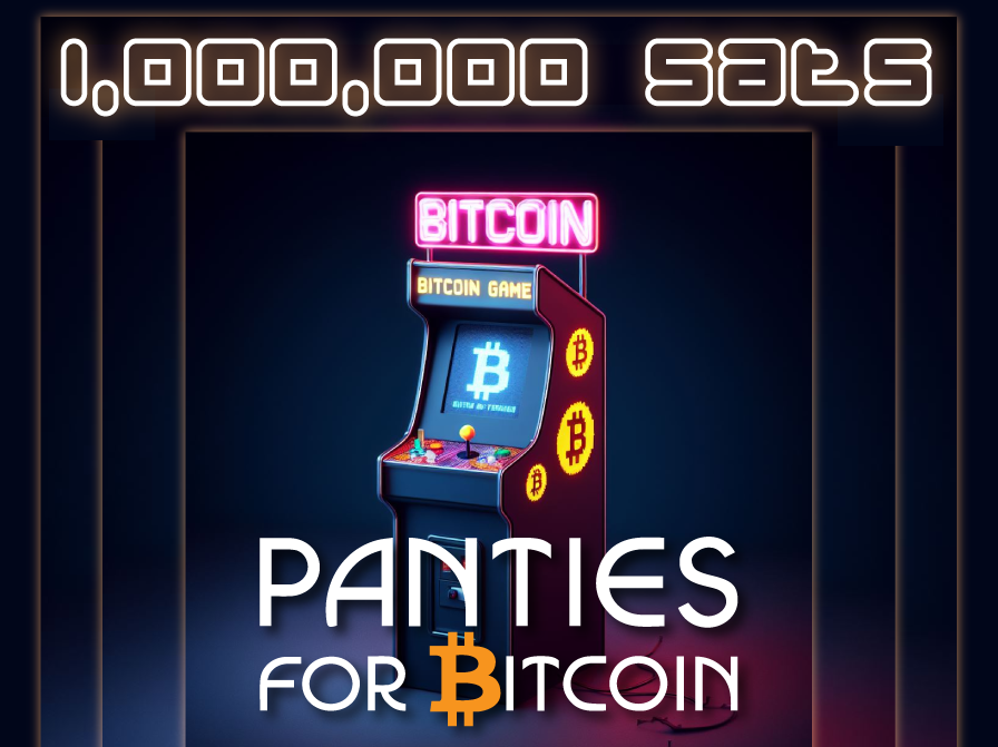 PantiesBitcoin's tweet photo. 🚨💥1,000,000 Sat #Bitcoin GAME💥🚨

✅Like &amp; repost this post
✅Follow us [@PantiesBitcoin] 
✅Leave a comment that gets ZERO LIKES

*each comment that gets 0 likes is an entry into the grand prize. Leave as many comments as you want
*Ends at 12:01am PST on 10/31 (#BTC WP day!) https://t.co/NJxmnOLCQF