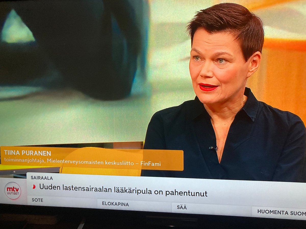 JaanaHumalto's tweet photo. ”Kysytään rohkeasti, mitä sinulle kuuluu?” korostaa @FinFami_omaiset toiminnanjohtaja Tiina Puranen @huomentasuomi haastattelussa. Tämä on tärkeää myös työpaikoilla. #mielenterveys #omaiset https://t.co/CRRytnHZ0t