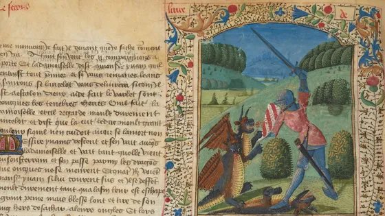 Ségurant, le chevalier au dragon, nouveau venu à la Table Ronde 🪑

Après plus de dix ans de recherches, Emanuele Arioli est parvenu à ressusciter un roman perdu du cycle arthurien ! 🤩

Le Cours de l’histoire à 9h pile et en direct sur <a href="/franceculture/">France Culture</a> 

👉 radiofrance.fr/franceculture/…