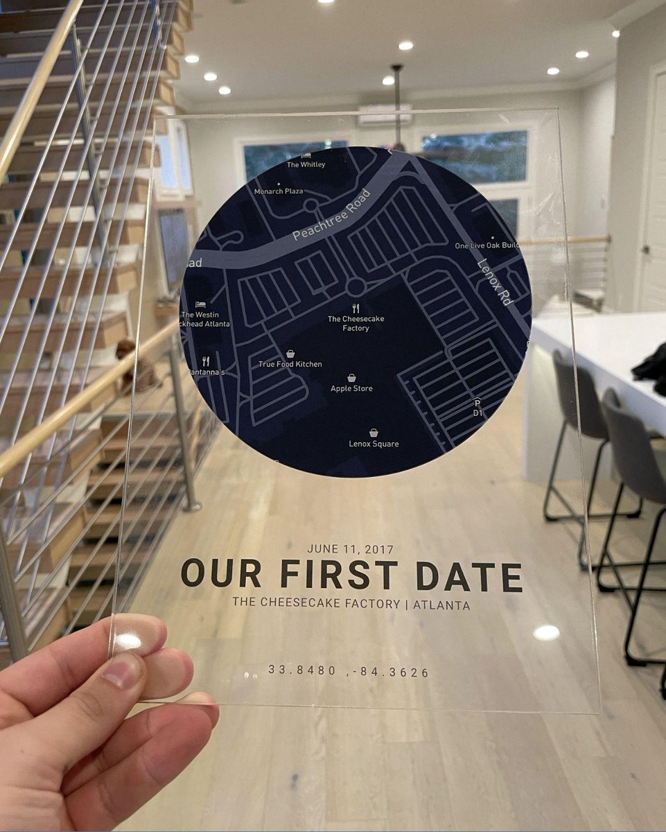 firstdategift's tweet photo. Create unique Custom Map Plaques to cherish and display your special memories at any location of your choice.

Gain more insight at https://t.co/6dKGOExp7Z

#relationships #dating #anniversariesgifts #birthdays #relationshipgoals #datenight #romance #datingadvice #mapplaque https://t.co/QZxG6MZP54