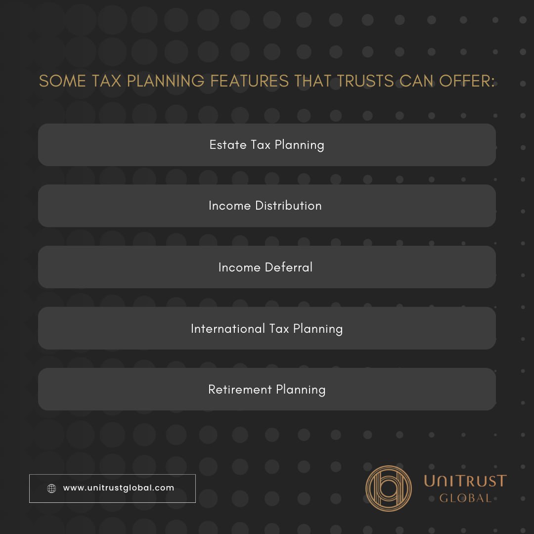 unitrustglobal's tweet photo. 𝐂𝐨𝐦𝐩𝐥𝐢𝐚𝐧𝐭 𝐓𝐚𝐱 𝐏𝐥𝐚𝐧𝐧𝐢𝐧𝐠
Nowadays, tax planning has become a crucial aspect for individuals and businesses seeking to optimize their financial strategies.

One powerful and internationally recognized tool for compliant tax planning is a Trust.

With the proper application of trust structures, individuals or businesses of diverse nationalities can achieve reduced tax burdens.

However, it's important to note that this can vary depending on the laws and tax regulations of your jurisdiction.

For example, Hong Kong has a simple and transparent tax regime, with no estate tax, capital gains tax, or dividend tax.

As a result, setting up a trust in Hong Kong provides even more tax planning options and can effectively achieve tax deferral or exemptions.

Want to learn more about some tax planning features that a Trust can offer?

Please check this link for the full article 👉🏻 https://t.co/key2BMPnGr

Remember, proactive tax planning can significantly impact your financial future, and our team is here to support you every step of the way.