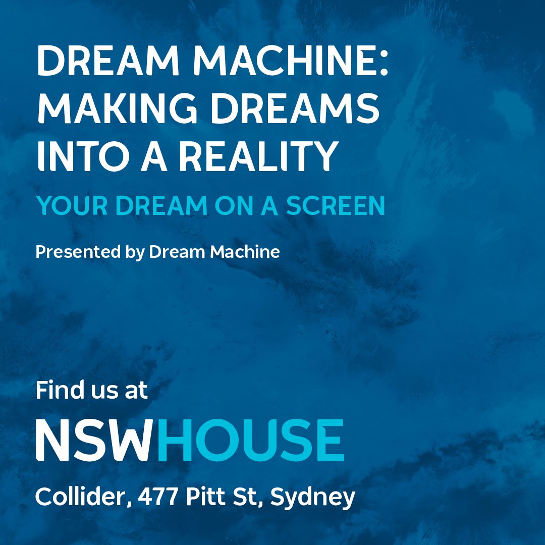Looking forward to showcasing our @transhumanismAU incubated startup Project Dream Machine from University of Technology Sydney with Dr @avinash_singhh and team at @sxswsydney at NSW House!! Thank you Rosa Yilmaz, Francis Gonzaga and the team at @InvestmentNSW for organising the