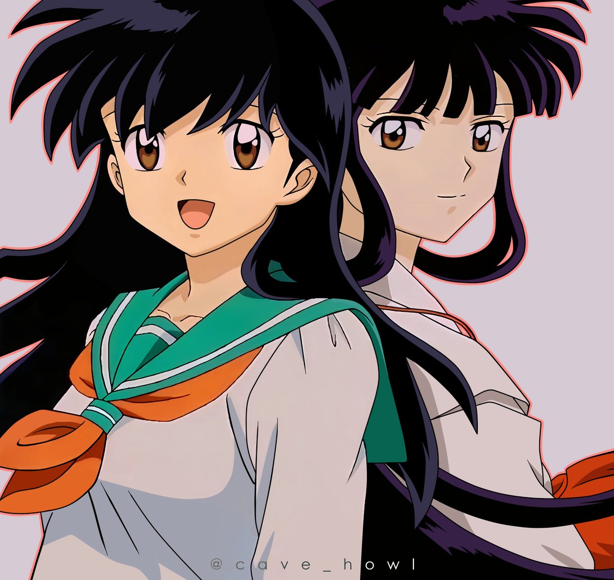 ✨🎐𝑲𝒂𝒈𝒐𝒎𝒆 &amp; 𝑲𝒊𝒌𝒚𝒐🎐✨
   𝘧𝘦𝘮𝘪𝘯𝘪𝘯𝘦 𝘣𝘦𝘢𝘶𝘵𝘺 𝘢𝘯𝘥 𝘴𝘵𝘳𝘦𝘯𝘨𝘵𝘩
Hice una limpieza rápida a este arte que formaba parte de una revista o de alguna máquina de pachinko ¡Espero que les guste!

#犬夜叉      #桔梗    #カゴメ
#inuyasha #kikyo  #kagome