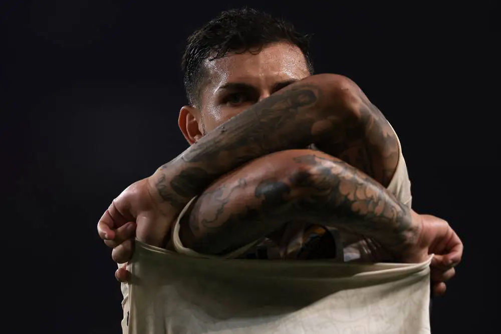 goalg0ys's tweet photo. Leandro Paredes (AS Roma, 2023).🔥🔥🔥 #offoffoff https://t.co/UYbmNHsJ5N