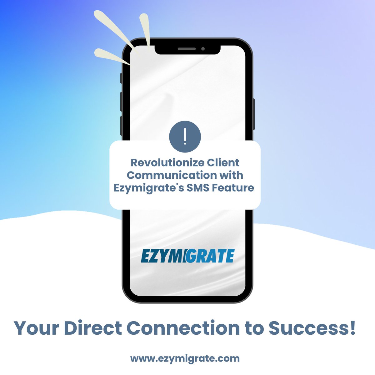 🚀 Elevate client engagement with Ezymigrate's SMS feature in our CRM system! 📱💬 Unlock direct communication, prompt responses, and exceptional service. Join the SMS revolution at ezymigrate.com today! #Ezymigrate #CRM #ClientCommunication