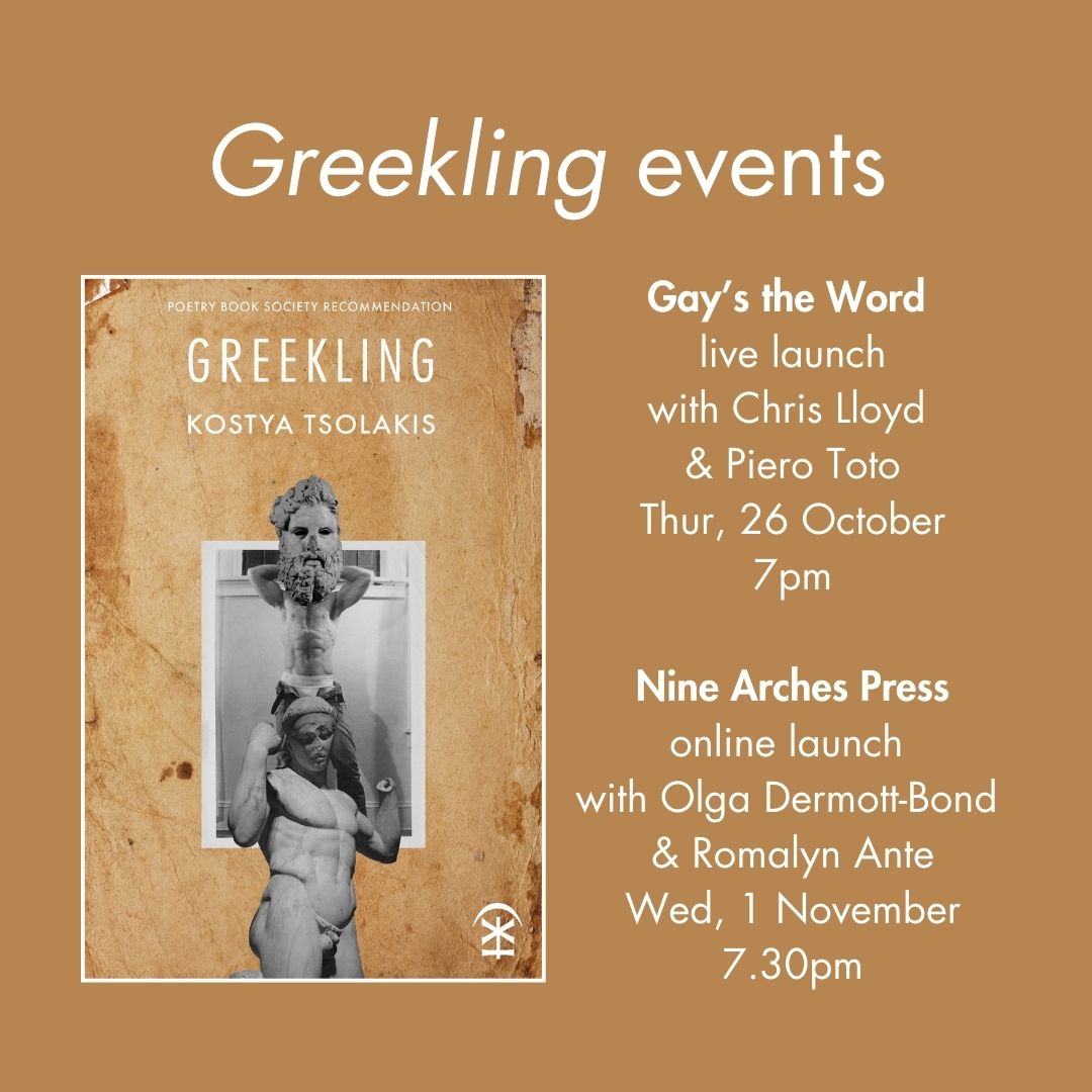 Good morning friends - καλή βδομάδα ❣️ There's two GREEKLING events coming up - one live 🎤 the other online 💻 - with a few more being planned for London, Manchester & Athens. Booking details for the two coming up can be found in the following posts 👇