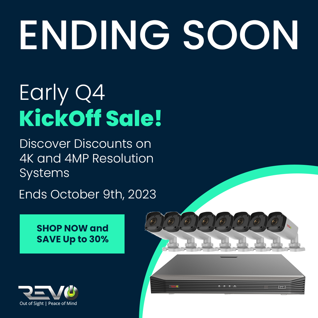Revo_America's tweet photo. ✅ENDING SOON
✅4K &amp; 4MP Resolution Systems
✅Shop now: https://t.co/4Oi631gtud
.
.
.
#securitycameras #surveillancesystem #surveillancecamera #trendingnow #top #CCTVCamera #sales #Revo #offers #homesecurity #HomeSale https://t.co/wlOyN0YeJ2