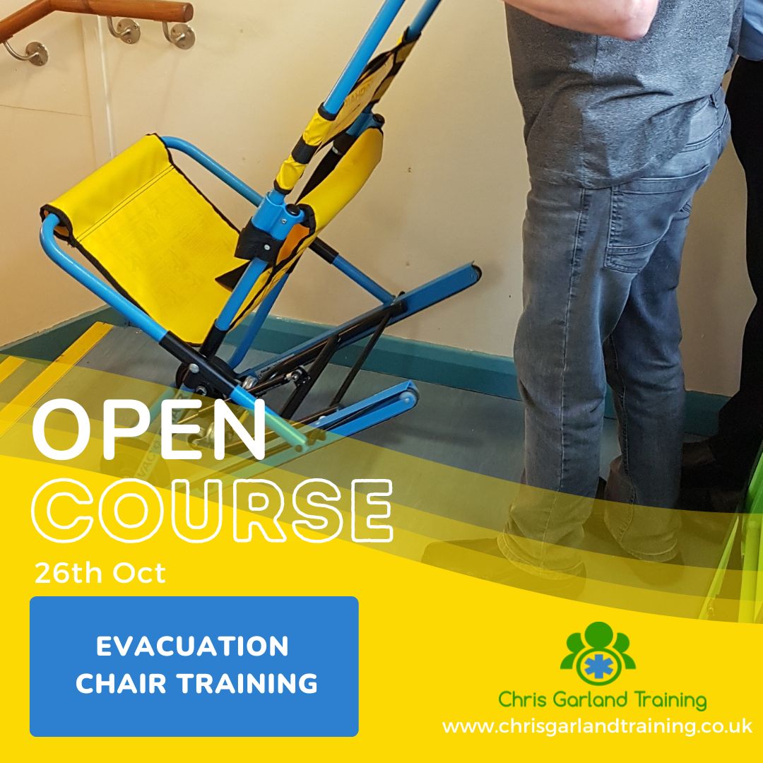 GarlandTraining's tweet photo. Evacuation Chair Training. This half-day Evacuation Chair Operator & Assistant course is specifically designed to equip you with the knowledge and ability to visually check & safely use typical workplace evacuation chairs. https://t.co/kIqt1GIuKm #EvacuationTraining https://t.co/s2E8OwnNRZ