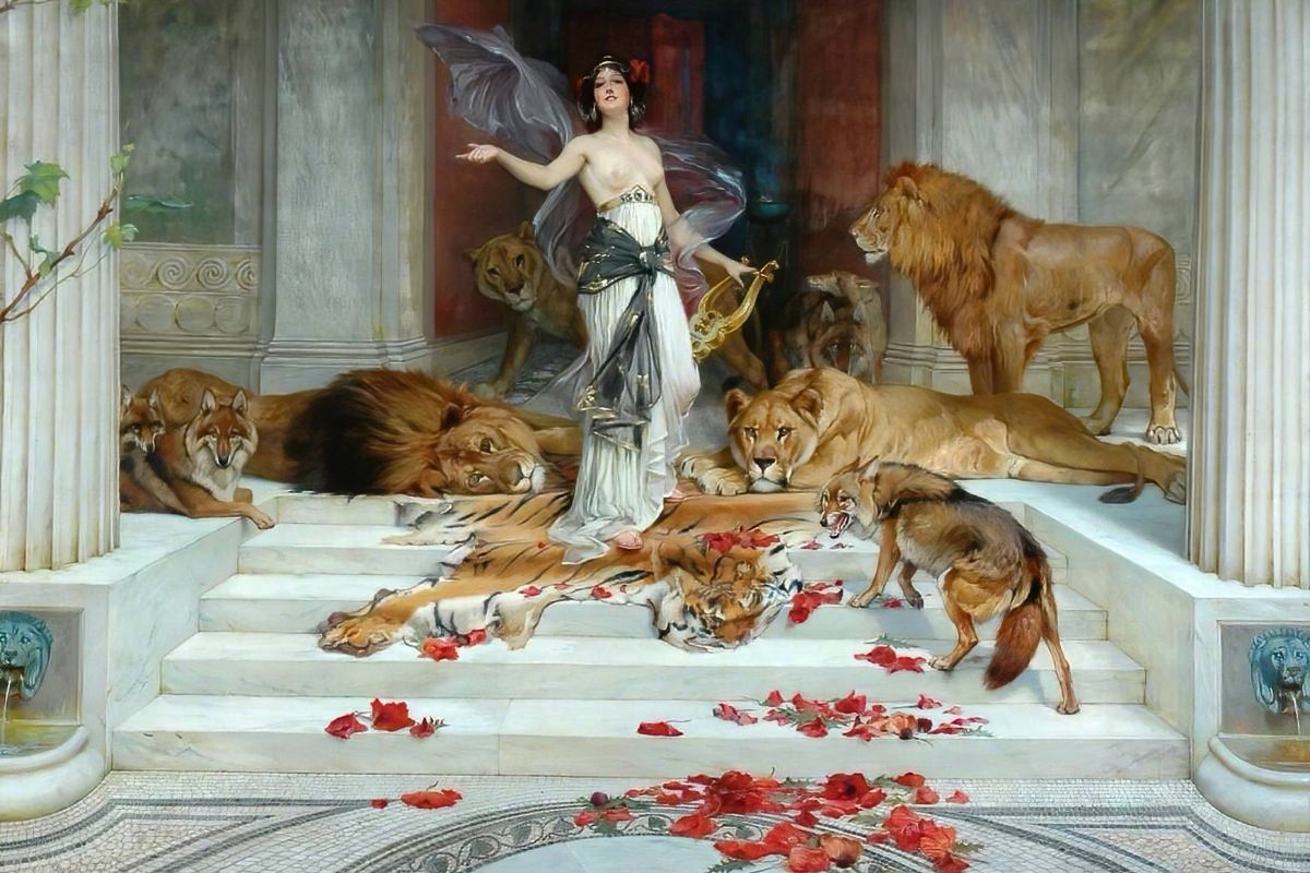 "Circe" by Wright Barker (circa 1889)