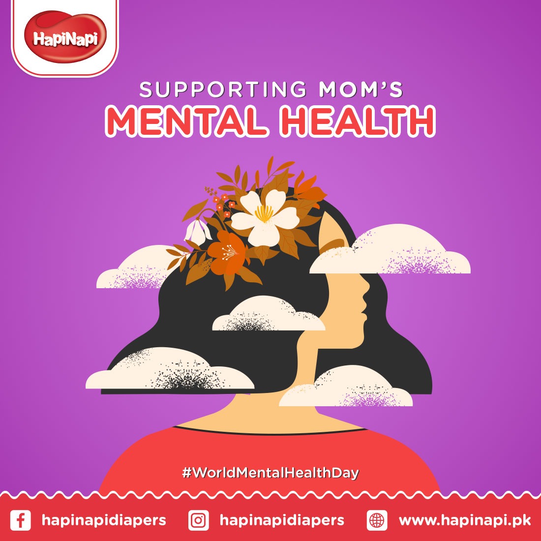 hapinapidiapers's tweet photo. HapiNapi stands with all the women out there and supports their peace.

#HapiNapi #Diapers #Kids #Pakistansbestdiapers #Diaperspakistan #Bestdiaper #Toddlers #Comfydiapers #babycomfort #peacefulnights #PlayAndGrow #WorldMentalHealthDay https://t.co/obB3s6voVr