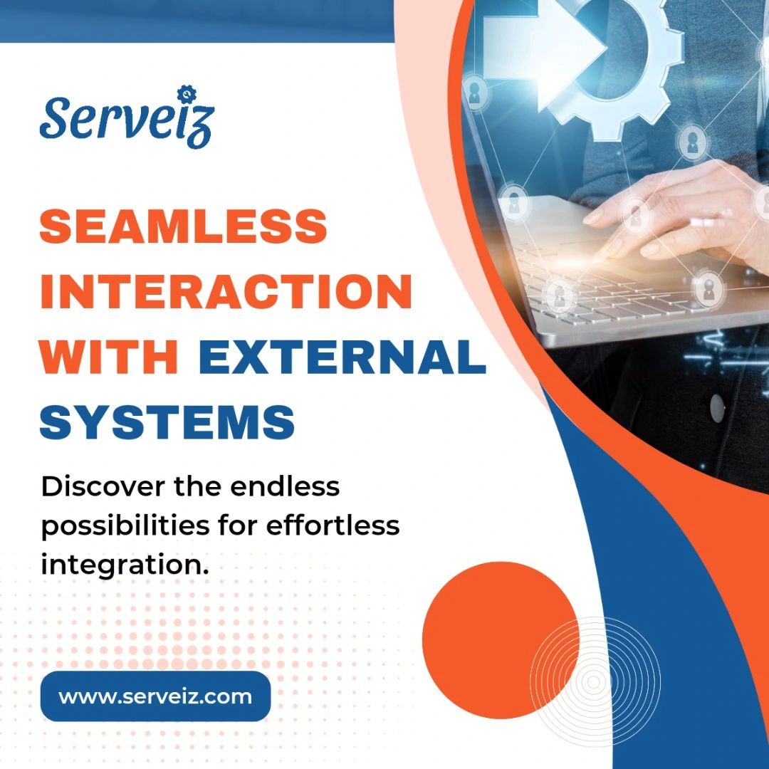 serveiz's tweet photo. Serveiz offers seamless interaction with external systems.
Integrate Serviez with your existing tools and applications and significantly improve your business processes. The possibilities are boundless.
#serveiz #integration #customize #fieldservicesoftware #fieldservice https://t.co/b6s9c18GZc