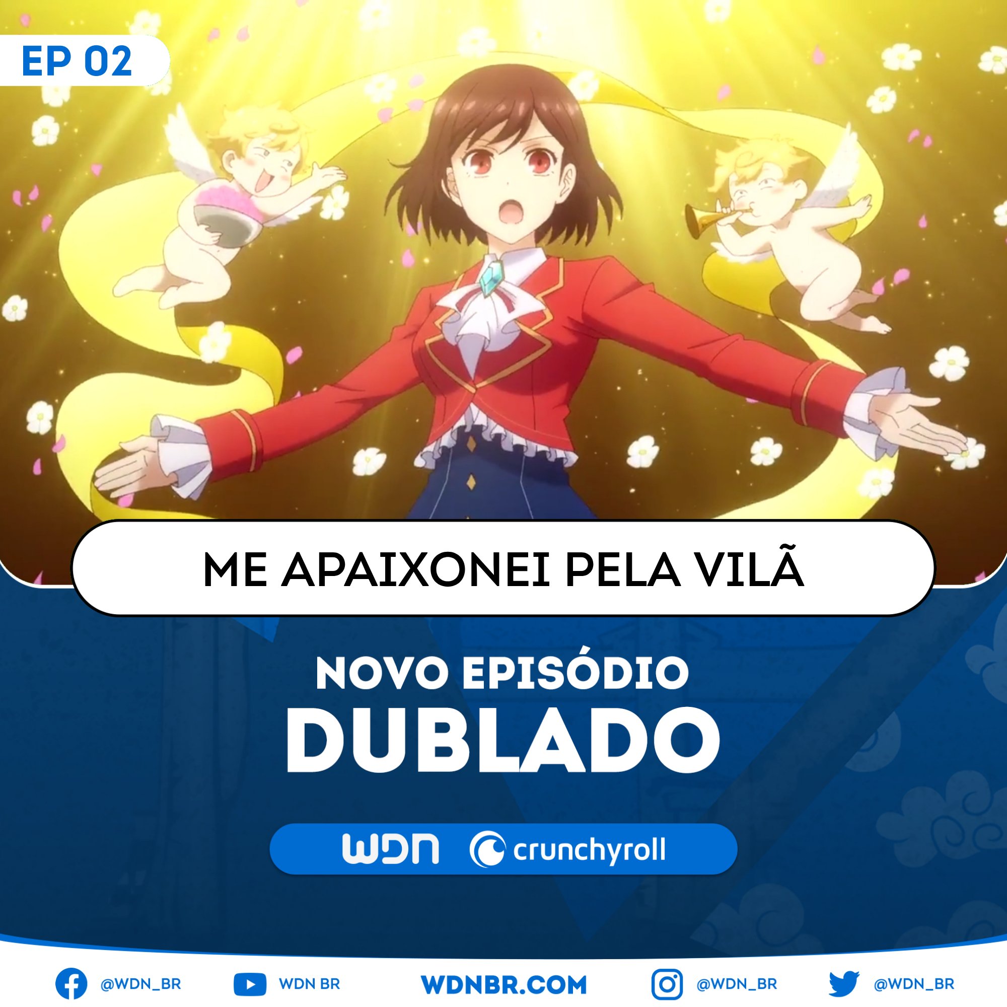 Me Apaixonei Pela Vilã está disponível dublado na Crunchyroll