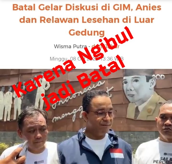 Yg atas ngibul yg bawah juga ngibul ya gitu ....