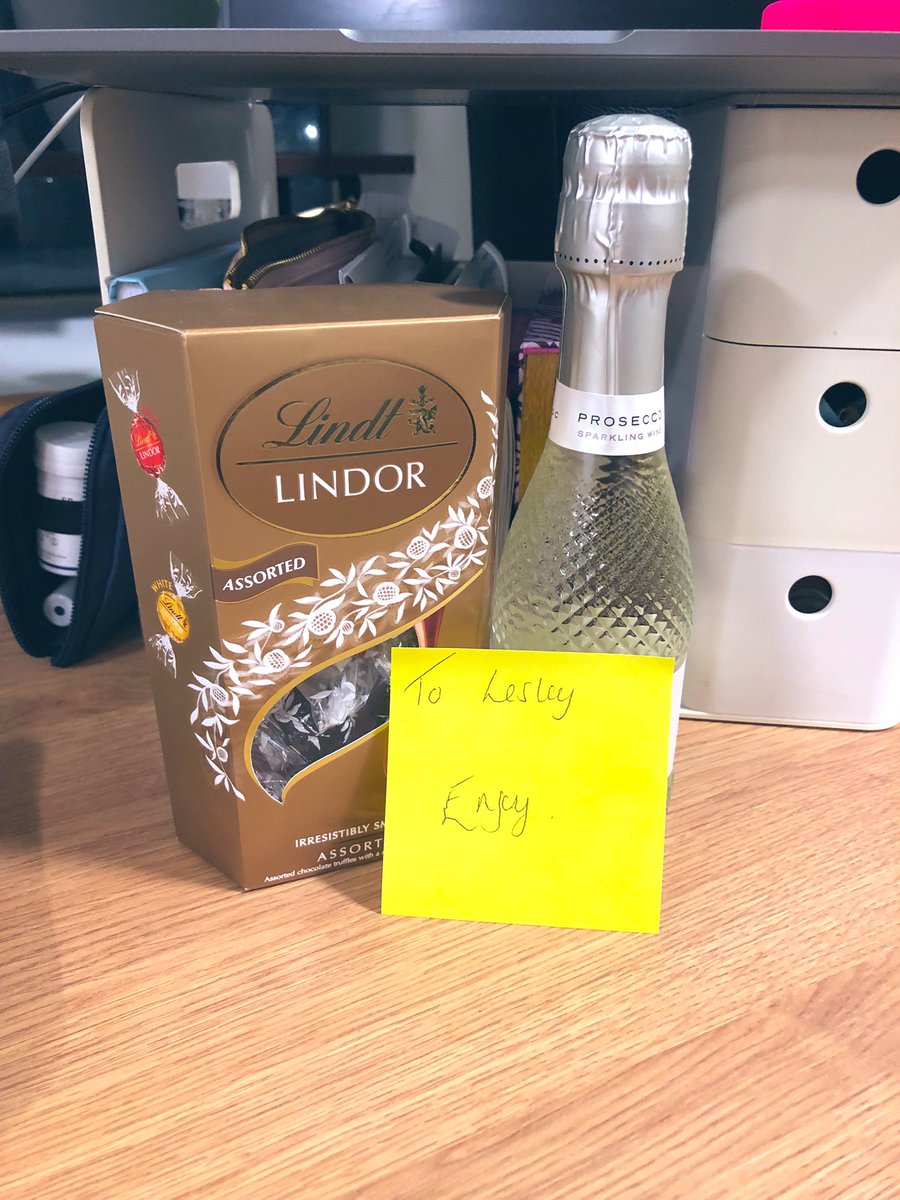 Monday morning arrival to shift and a colleague has kindly left me this #mysterygift #midwife 
Thank you kindly,  what a lovely way to kick start my day and on-call 🥰