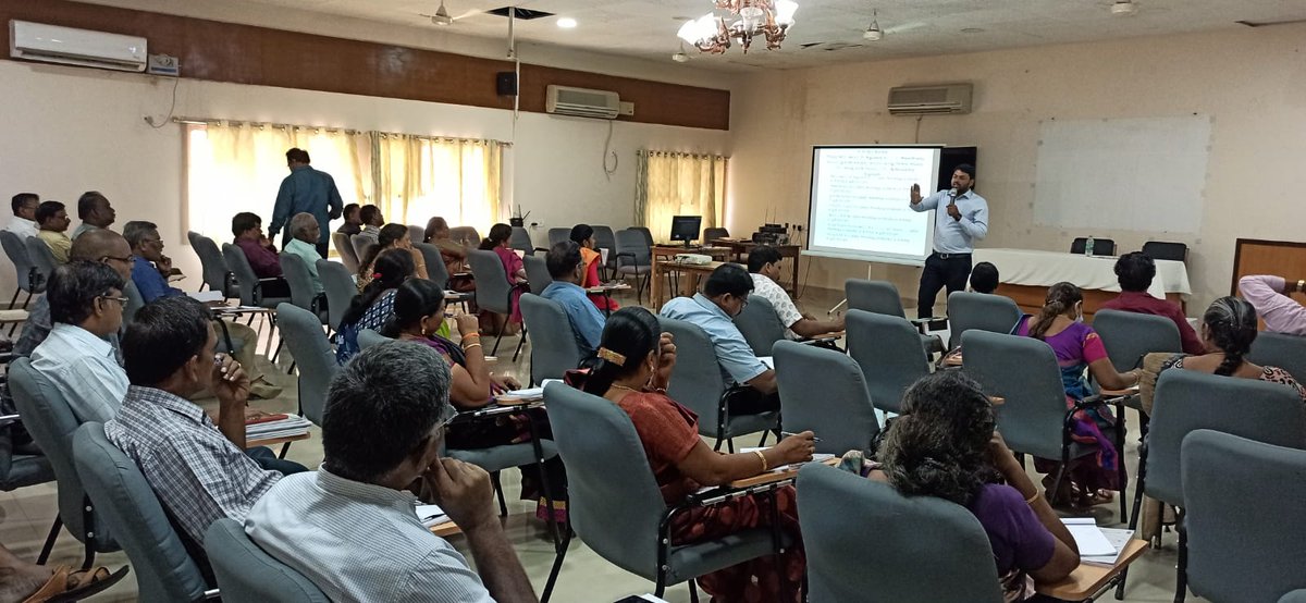 TN_Sirdpr's tweet image. 14th batch of LSDG training to ADS &amp;amp; BDOs conducted on 03-10-2023 to 05-10-2023. Sessions of 9 Themes and field visit to Melmaruvathur Village Panchayat.
#SDGSummit #SDGActionWeekend #SDGs #TamilNadu #panchayats
@mopr_goi

@IPeriyasamymla