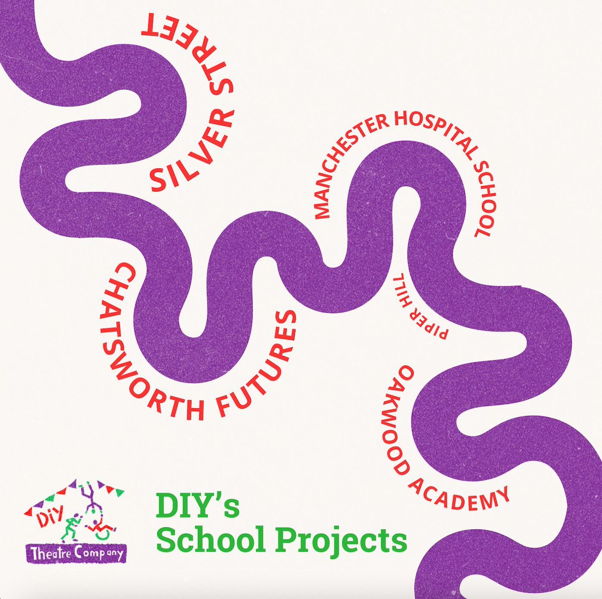 DIY Theatre Company (@diytheatreco) on Twitter photo At DIY, we’re proud to work in a range of incredible education settings ✨
This Autumn, we’re so excited to be collaborating with:
👉Piper Hill
👉Silver Street/Oakwood Academy
👉Chatsworth Futures
👉Manchester Hospital School
Email diytheatre@gmail.com to find out more! At DIY, we’re proud to work in a range of incredible education settings ✨
This Autumn, we’re so excited to be collaborating with:
👉Piper Hill
👉Silver Street/Oakwood Academy
👉Chatsworth Futures
👉Manchester Hospital School
Email diytheatre@gmail.com to find out more!