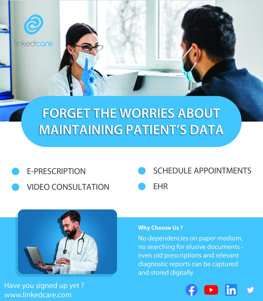 Linkedcare_In's tweet image. "Focus on Care, Not concerns : Prioritizing Patient well -being over Data Maintenance."

𝐒𝐨 𝐝𝐨𝐰𝐧𝐥𝐨𝐚𝐝 𝐨𝐮𝐫 𝐚𝐩𝐩 𝐭𝐨 𝐦𝐚𝐧𝐚𝐠𝐞 𝐲𝐨𝐮𝐫 𝐌𝐞𝐝𝐢𝐜𝐚𝐥 𝐇𝐢𝐬𝐭𝐨𝐫𝐲 𝐰𝐢𝐭𝐡 𝐄𝐀𝐒𝐄!!…