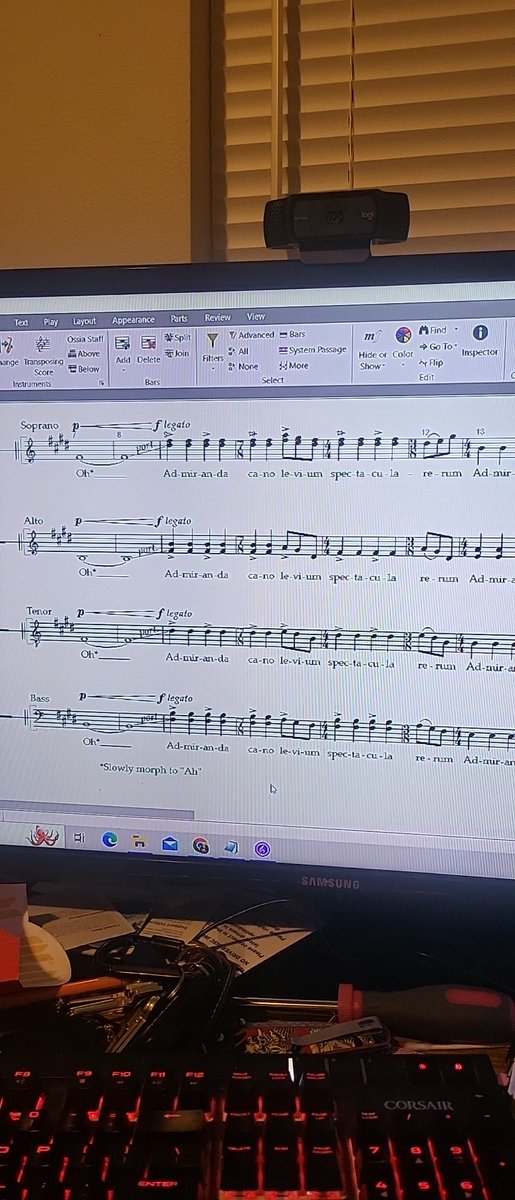TheBaroqueBass's tweet photo. revisiting an old project I gave up on today. Makes me wonder why I tossed it. probably because deadlines lol https://t.co/f1masBvRI8