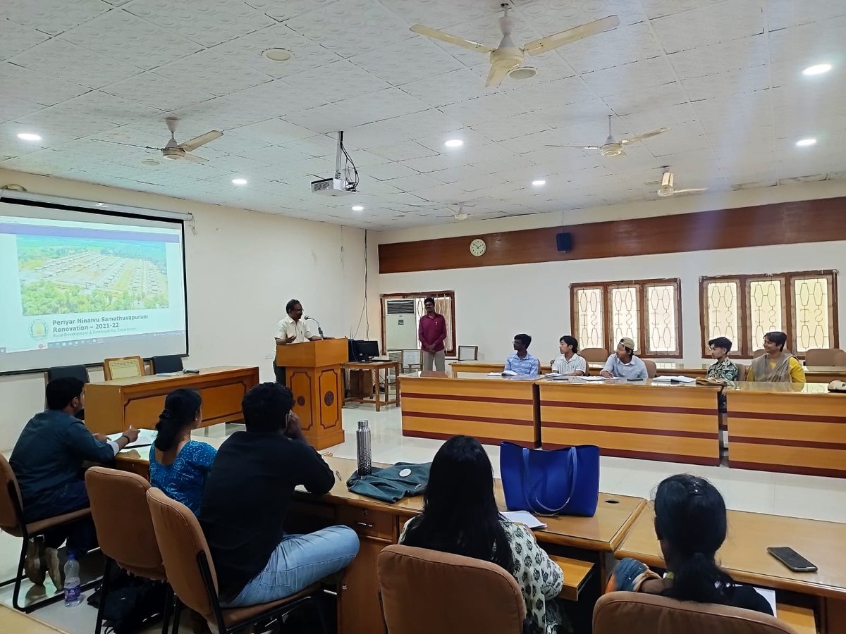 TN_Sirdpr's tweet image. Madras School of Social Work MSW Students visit to SIRD #SDGSummit #SDGActionWeekend #SDGs #TamilNadu #panchayats
@mopr_goi

@IPeriyasamymla