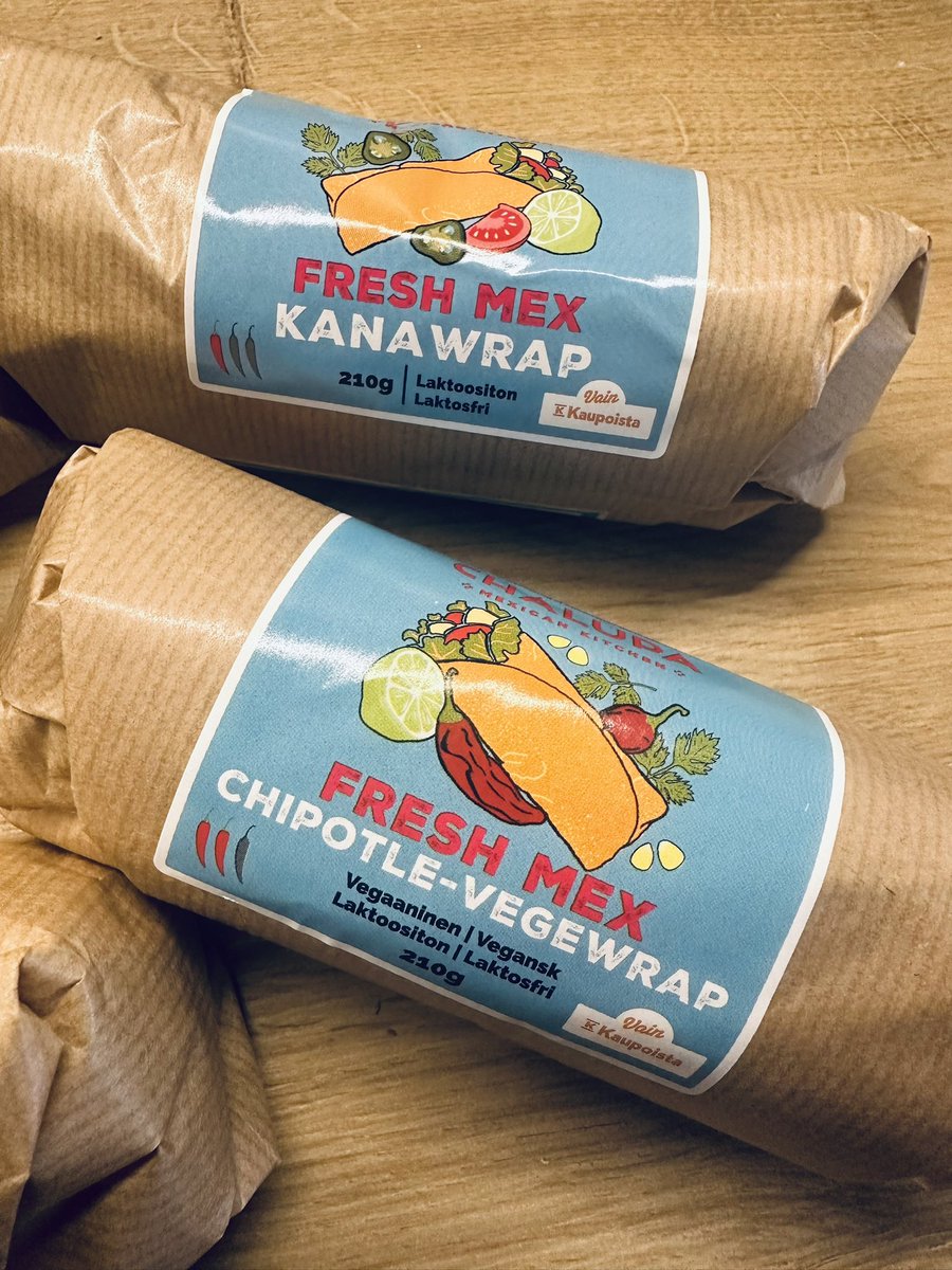K-ruokakauppoihin on saapunut Chalupa-tuotesarja, joka perustuu raikkaisiin meksikolaisiin makuihin uudella twistillä. 

Oma suosikki on kuvassa näkyvä vegewrap. Tarpeeksi tulinen 👌🧡

#chalupa #vainkkaupoista