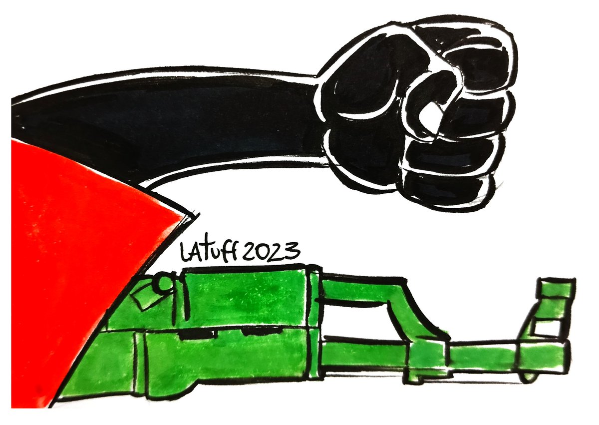 LatuffCartoons's tweet photo. Retweet if you believe Palestinians have the right to defend themselves. https://t.co/8UPlvFiuXX
