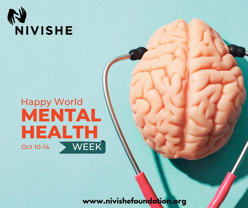 Let's Talk Mental Health! This Mental Health Awareness week, we embrace the theme 'Mental health is a universal human right', a reminder to prioritize mental well-being daily. Join Nivishe in raising awareness & breaking stigma. #MentalHealthMonth #NivisheFoundation #MentalHealth