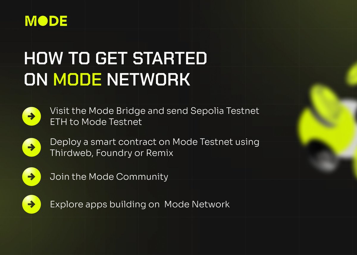 OptimistMage's tweet photo. One of the L2s on #Optmism I got eyes on is @modenetwork.
Still pretty early as they are in testnet phase.
I am so keen and optimistic about an airdrop.
Here's some things to do on Mode for the meantime https://t.co/j678sYLYZi