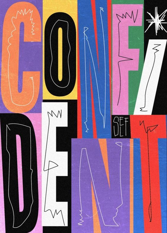 steteched typography is an underrated way of bringing life and playfulness to your designs