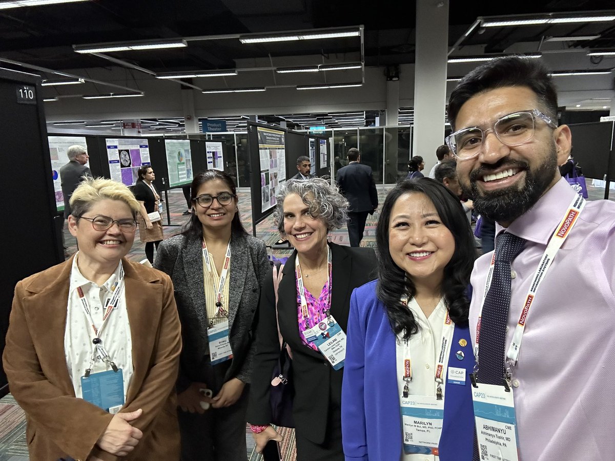 Abhimanyu (Abhi) Tushir, MD (@mdtushir) on Twitter photo Poster presentation in full swing at #CAP23
Thanks Drs. <a href="/DrBuiPathology/">Dr. Bui Pathologist🌼</a> and <a href="/LeilaniCLV/">Leilani Valdes, MD, MBA, FCAP</a> for supporting and encouraging the presenters ✨😁
#PathX #PathTwitter Poster presentation in full swing at #CAP23
Thanks Drs. <a href="/DrBuiPathology/">Dr. Bui Pathologist🌼</a> and <a href="/LeilaniCLV/">Leilani Valdes, MD, MBA, FCAP</a> for supporting and encouraging the presenters ✨😁
#PathX #PathTwitter