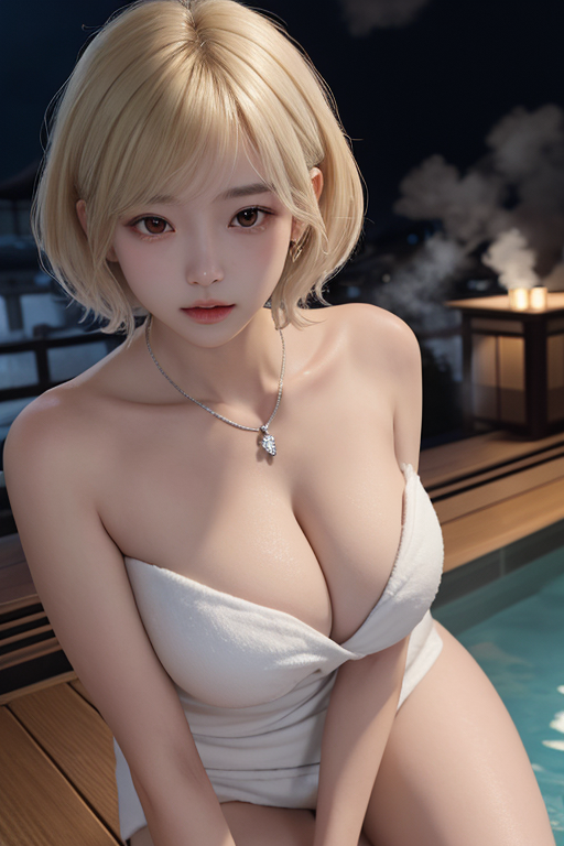 やっぱり温泉は露天風呂がいいよね✨
＃AIグラビア https://t.co/wo0i2N7G5z