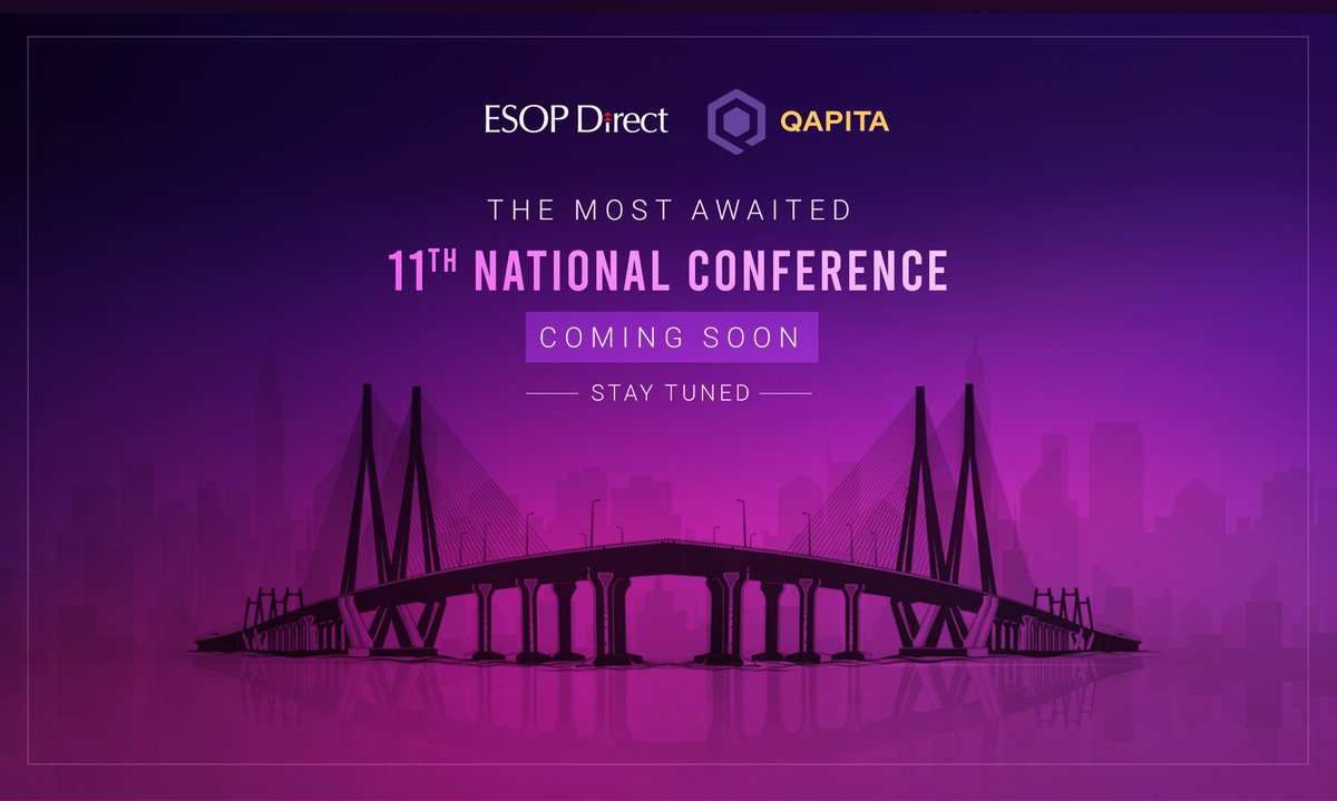 Get ready to embark on an unforgettable journey of knowledge, inspiration, and innovation because our 11th National Conference is just around the corner!
Stay tuned for more details, because you won't want to miss out on this epic gathering of minds!

#NationalConference <a href="/qapita/">Qapita</a>